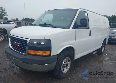 2016 GMC Savana 2500 Work Van z USA, uszkodzony, nr VIN 1GTW7AFF7G1161165